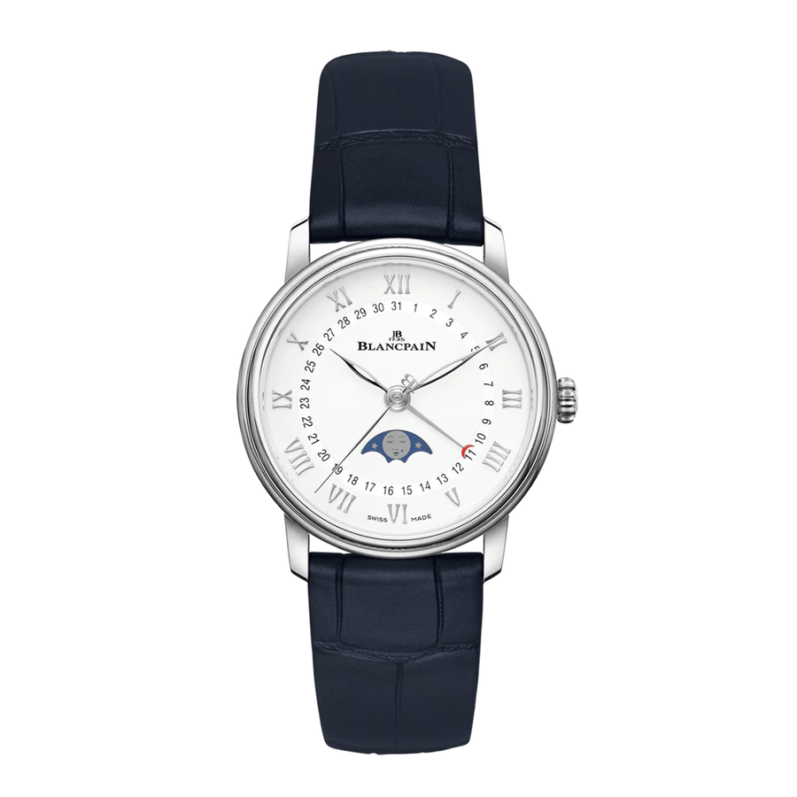 Blancpain Villeret Quantième Phases De Lune 33mm - 6126 - 1127 - 55B