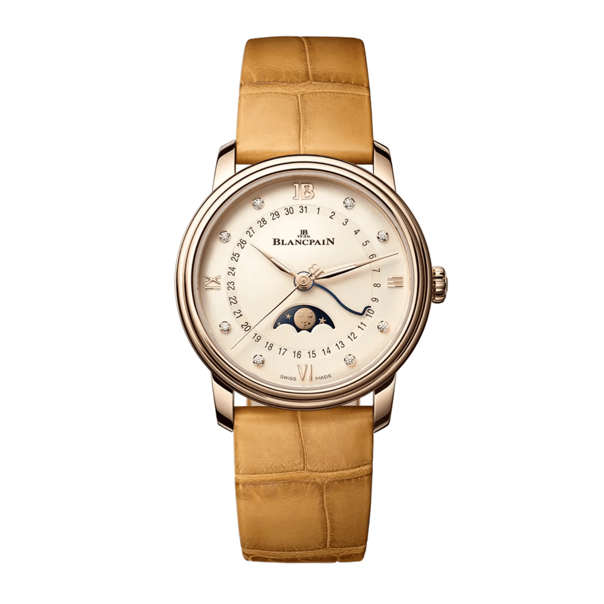 Blancpain Villeret Quantième Phases de Lune 6126N 3687 55B