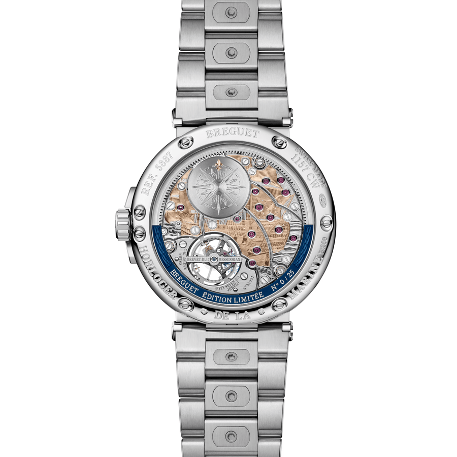 Breguet Marine Tourbillon Equation Marchante 5887 5887PT/YS/PW0 SL