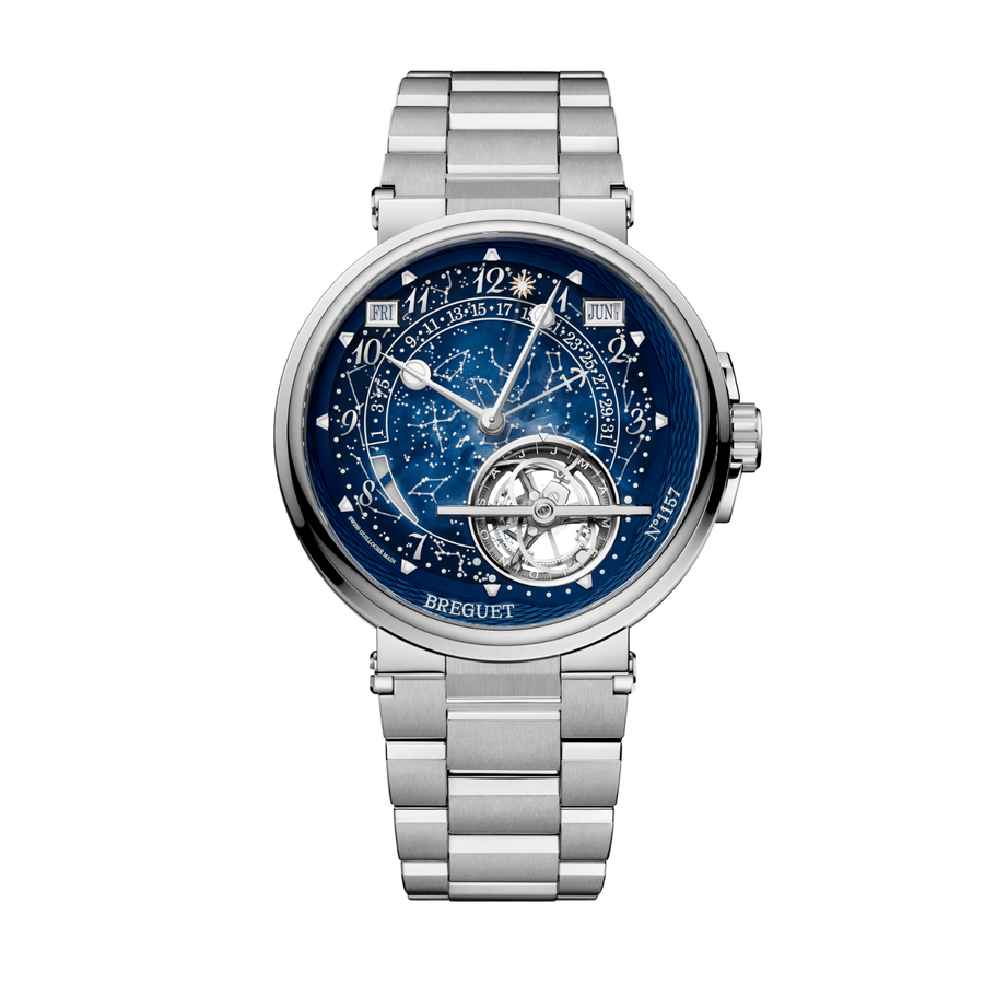Breguet Marine Tourbillon Equation Marchante 5887 5887PT/YS/PW0 SL