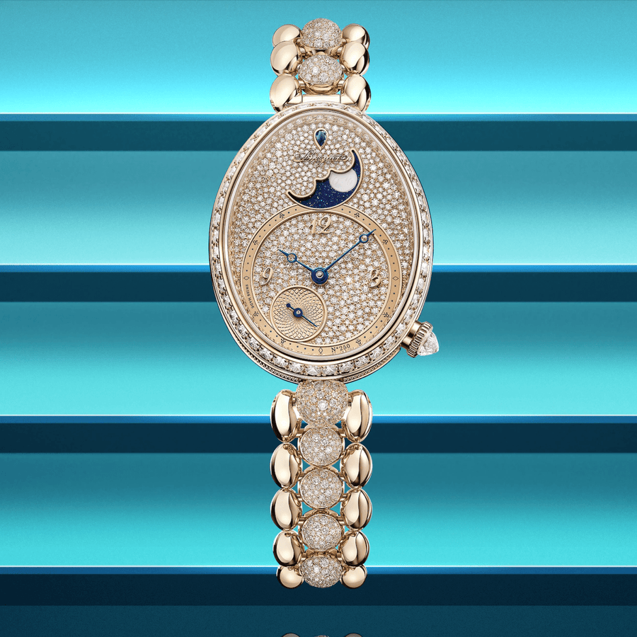 Breguet Reine de Naples Phase de Lune 9935 9935BH/8D/J41 D0