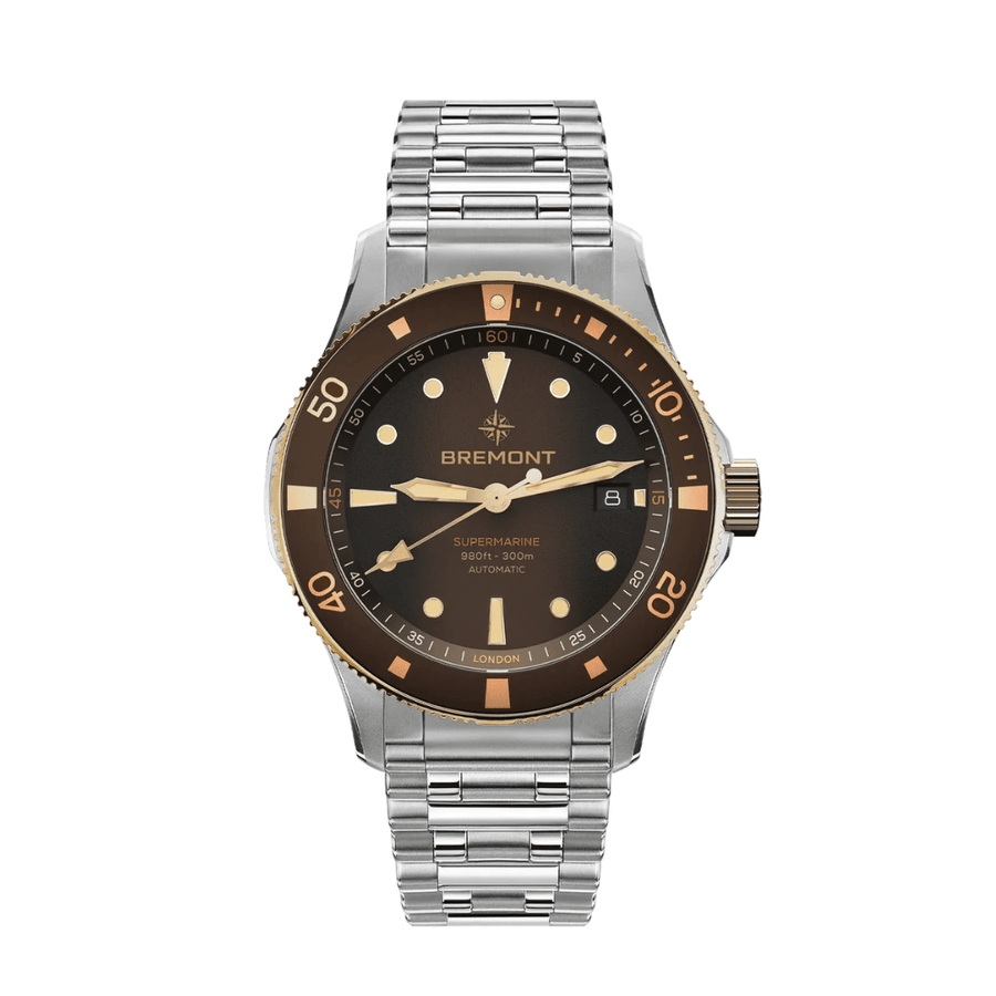 Bremont Supermarine 300m Date, Bi-colour - SM40-DT-BI-BR-B