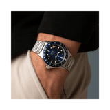 Bremont Supermarine 300m GMT Glacier Blue-Bremont Supermarine 300m GMT Glacier Blue - SM40-GMT-SS-BLBK-B