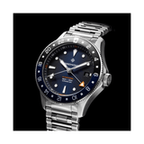 Bremont Supermarine 300m GMT Glacier Blue-Bremont Supermarine 300m GMT Glacier Blue - SM40-GMT-SS-BLBK-B