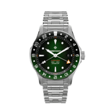 Bremont Supermarine 300m GMT Tundra Green-Bremont Supermarine 300m GMT Tundra Green - SM40-GMT-SS-GNBK-B
