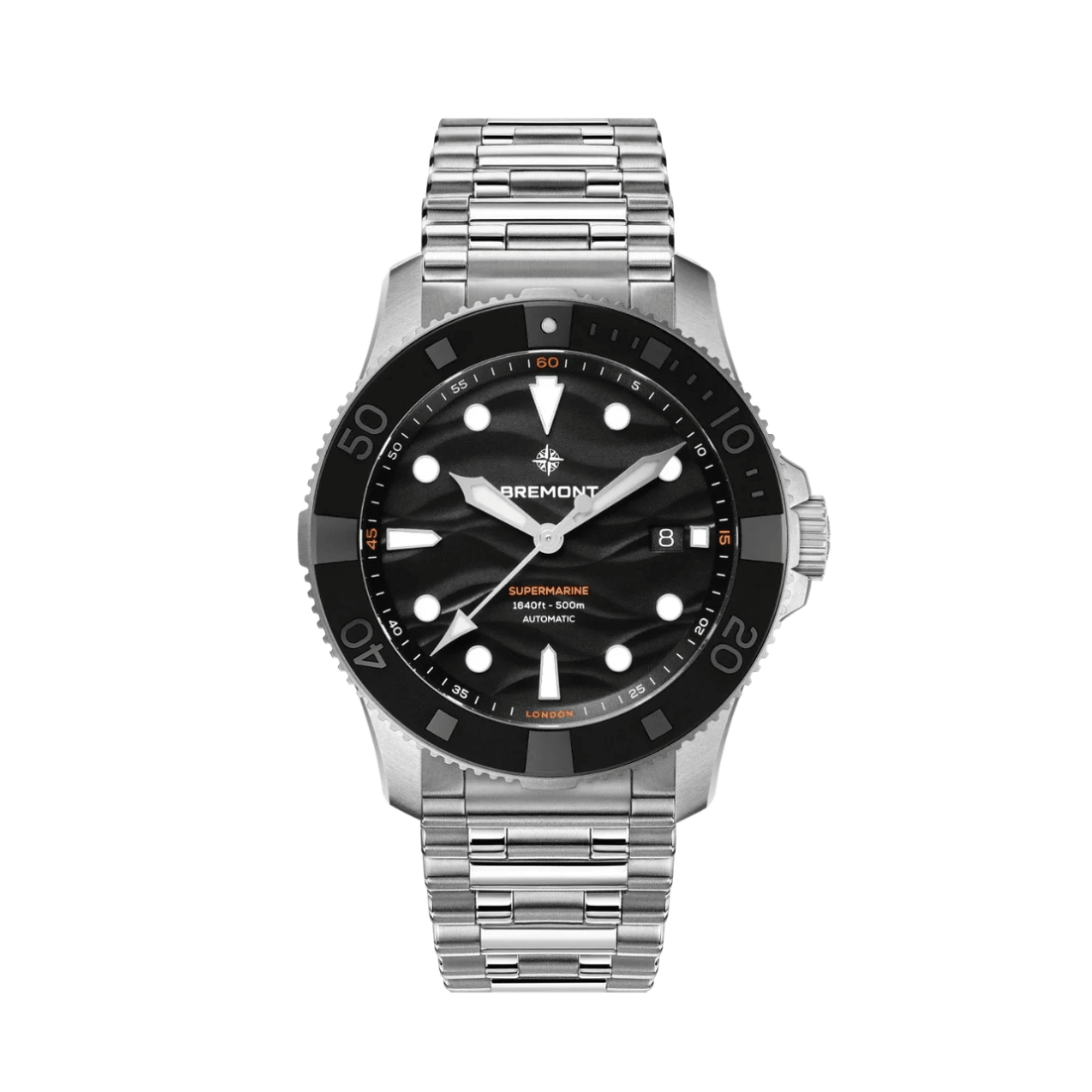 Bremont Supermarine 500m Date Black - SM43-DT-SS-BK-B