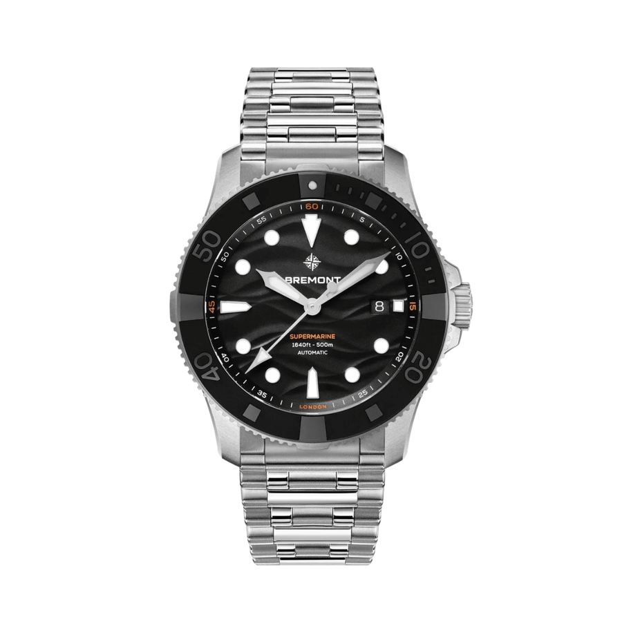 Bremont Supermarine 500m Date Black - SM43-DT-SS-BK-B