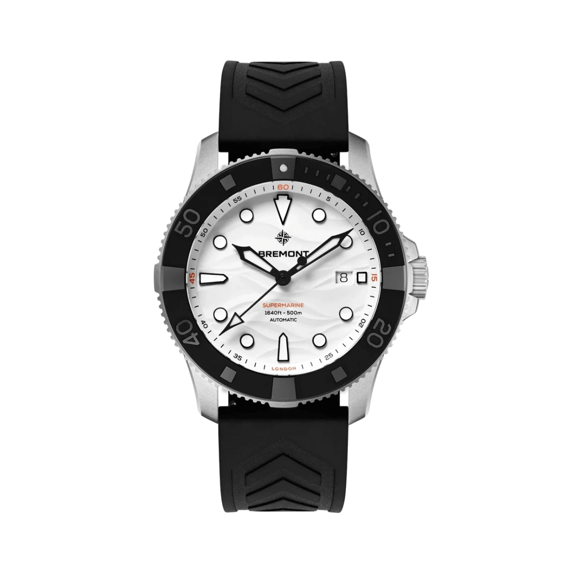 Bremont Supermarine 500m Date White - SM43-DT-SS-WH-R-S