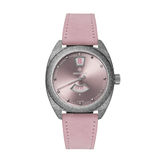Bremont Terra Nova 35mm Jumping Hour Frosted Pink Leather Strap-Bremont Terra Nova 35mm Jumping Hour Frosted Pink Leather Strap