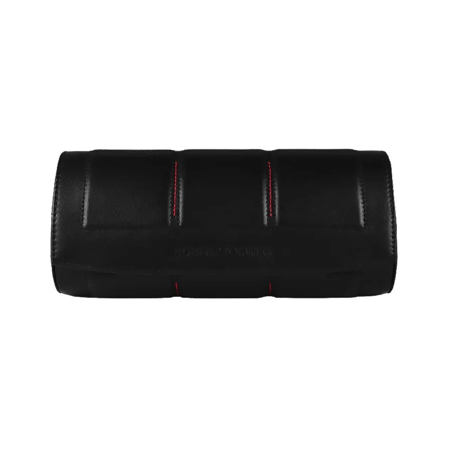 Buben & Zōrweg Nitro Watch Case 3 Black with Red Stitching - 120041003
