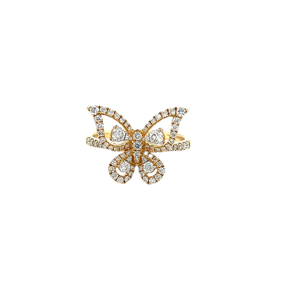 Butterfly Diamond Ring - DRRDI00323