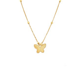 Butterfly Pendant and Chain-Butterfly Pendant and Chain - 8NKEY05746