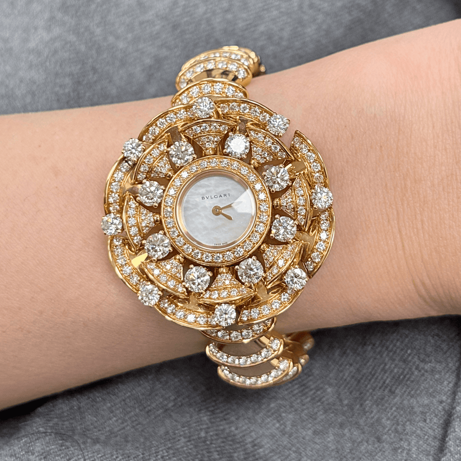 Bvlgari Diva's Dream Rose Gold and Diamond Watch - 102546