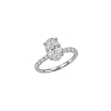 JB Star Oval shaped Engagement Ring-JB Star Oval shaped Engagement Ring