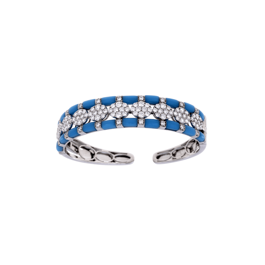 Ceramic Diamond Bracelet - DBDMS01973