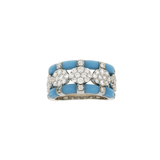 Ceramic Diamond Ring-Ceramic Diamond Ring - DRDMS09635