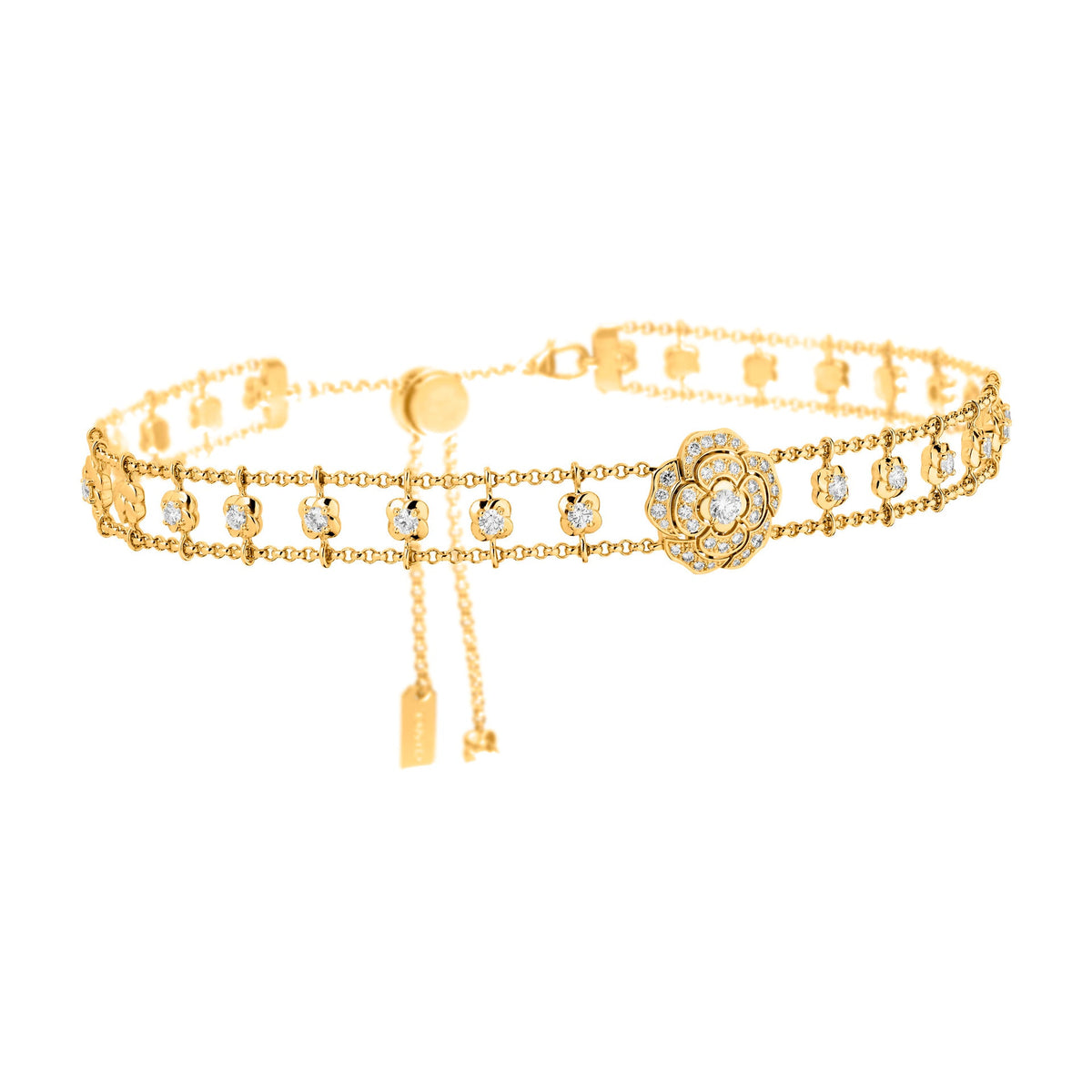 CHANEL Bouton de Camélia Choker - J12778