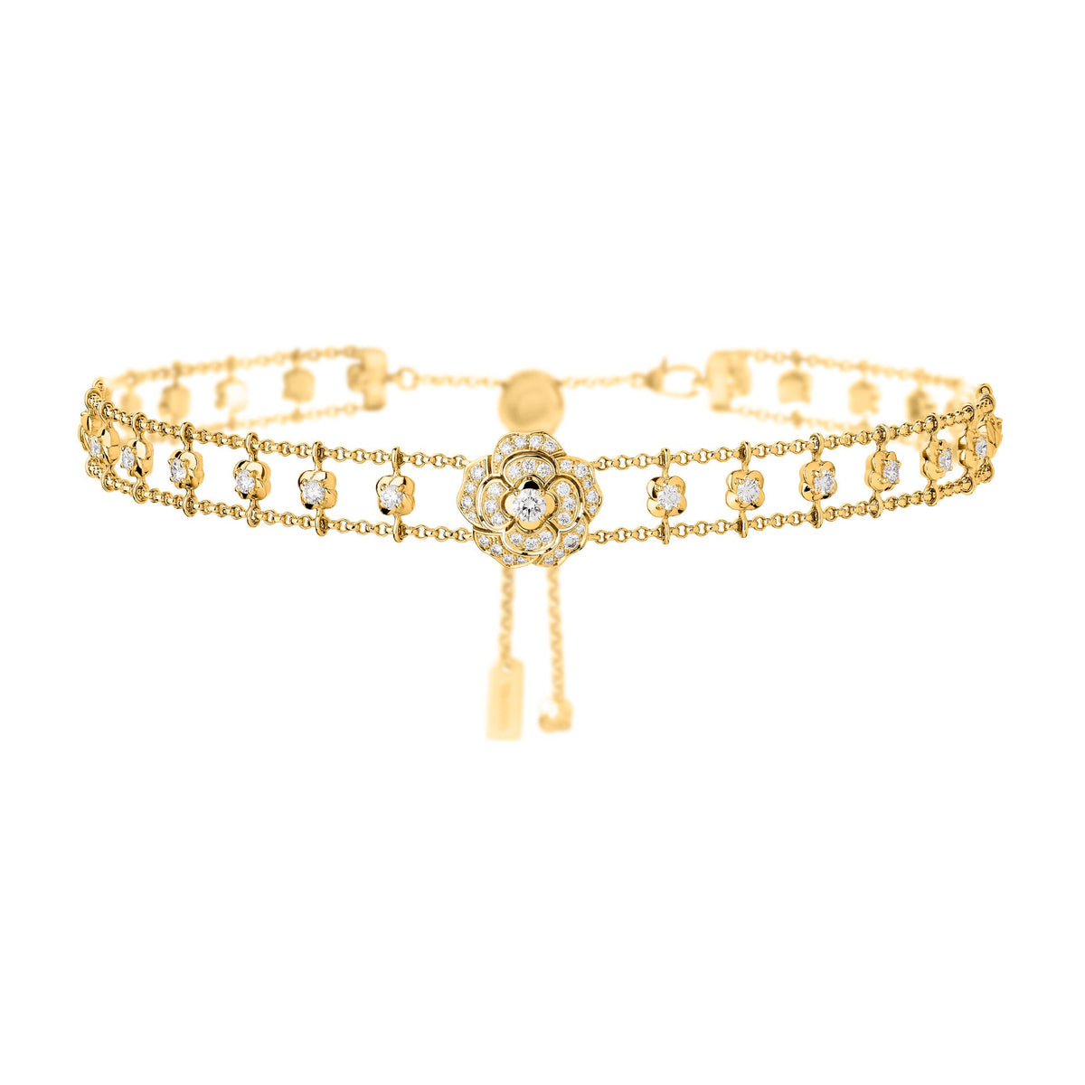 CHANEL Bouton de Camélia Choker - J12778