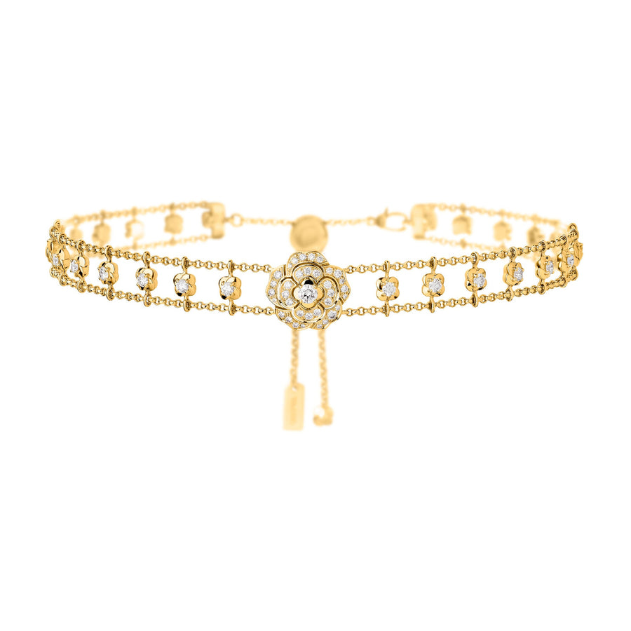CHANEL Bouton de Camélia Choker - J12778