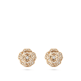 CHANEL Bouton de Camélia Earrings-CHANEL Bouton de Camélia Earrings - J13850