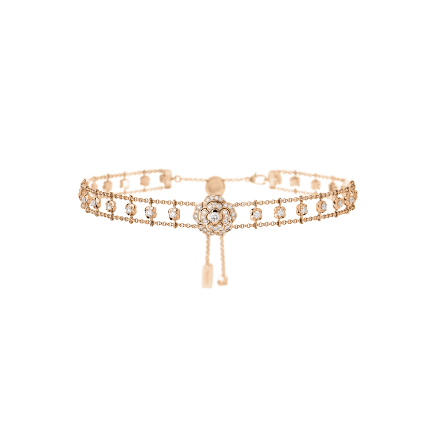 CHANEL Bouton de Camélia Supple Choker - J13847