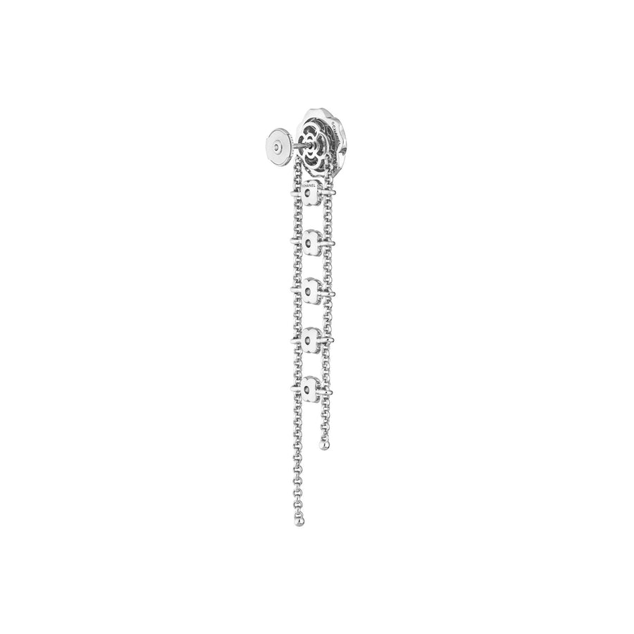 CHANEL Bouton de Camélia Transformable Earrings - J12837