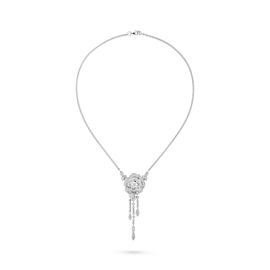 CHANEL Bouton de Camélia Transformable Necklace - J12445