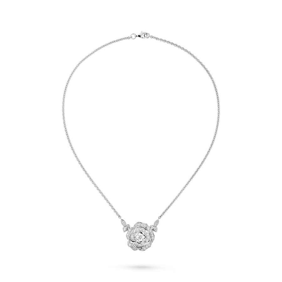 CHANEL Bouton de Camélia Transformable Necklace - J12445