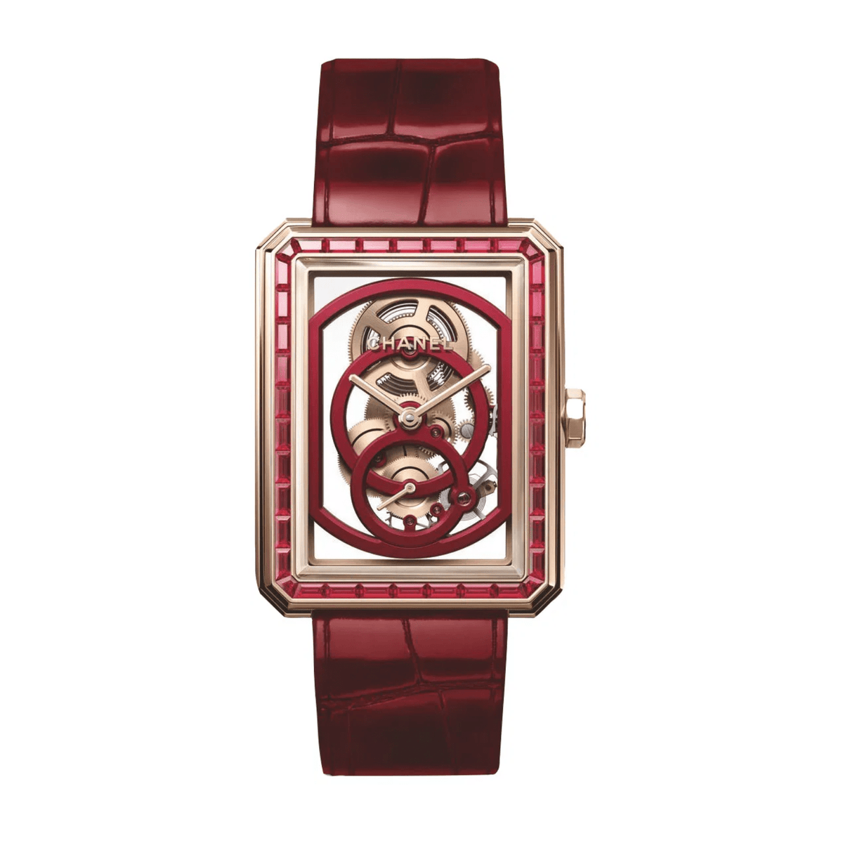 CHANEL BOY·FRIEND Skeleton Red Edition - H9941