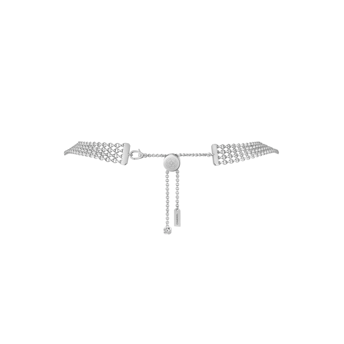 CHANEL Camélia Bloom Plastron Necklace - J13844