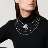 CHANEL Camélia Bloom Plastron Necklace-CHANEL Camélia Bloom Plastron Necklace - J13844