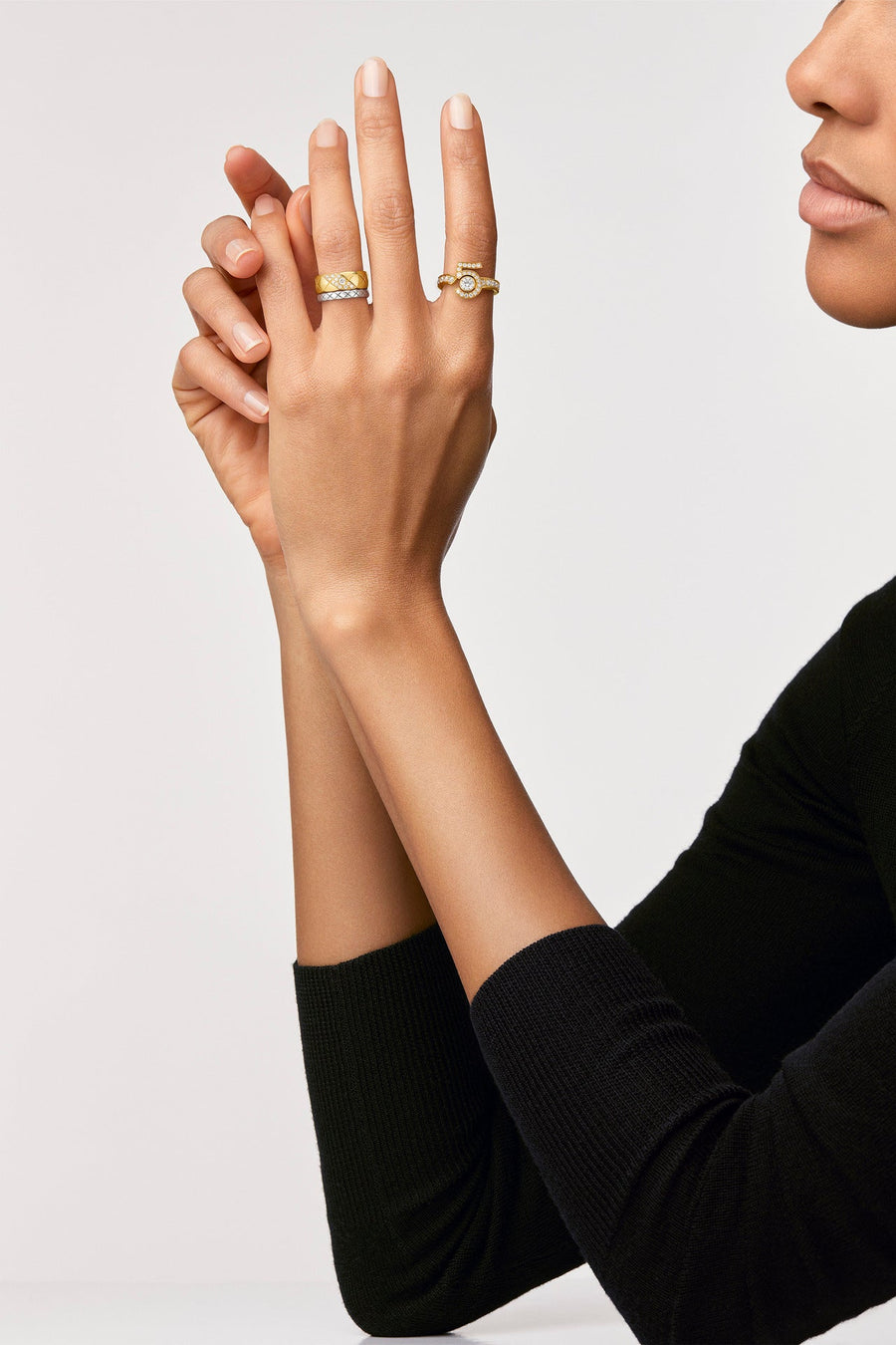 CHANEL Coco Crush SV Ring - J13163