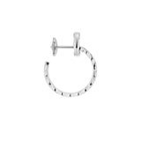 CHANEL Coco Hoop Earrings-CHANEL Coco Hoop Earrings - J13443