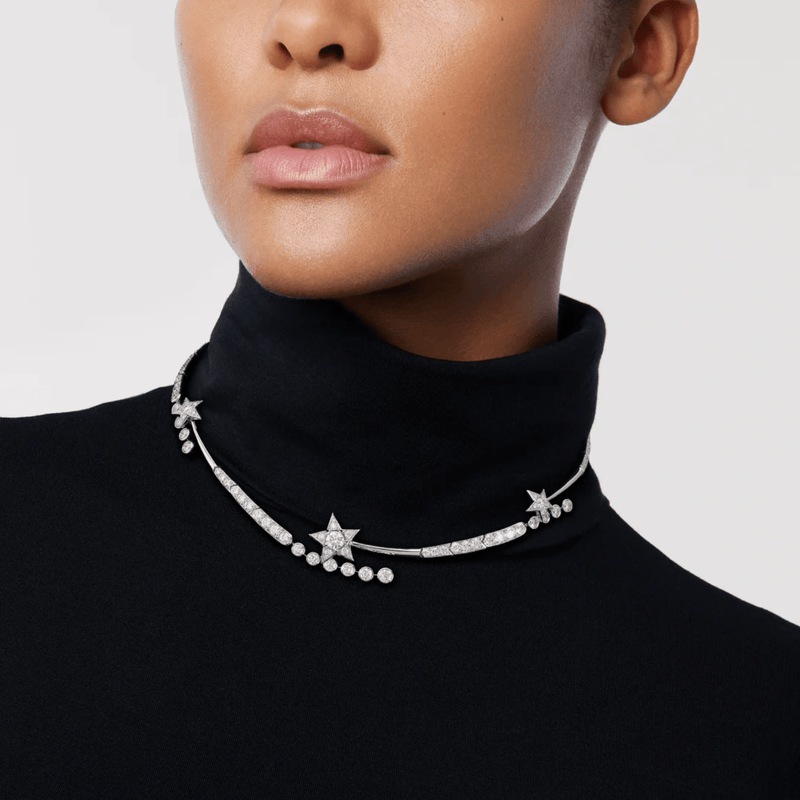 CHANEL Comète Couture Necklace-CHANEL Comète Couture Necklace - J64805