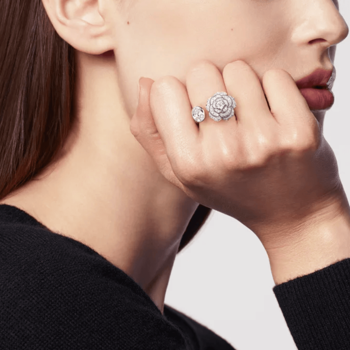 CHANEL Diamant Evanescent Ring - J63487