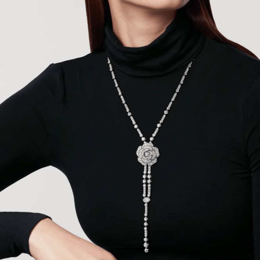 CHANEL Diamant Evanescent Transformable Necklace - J63493
