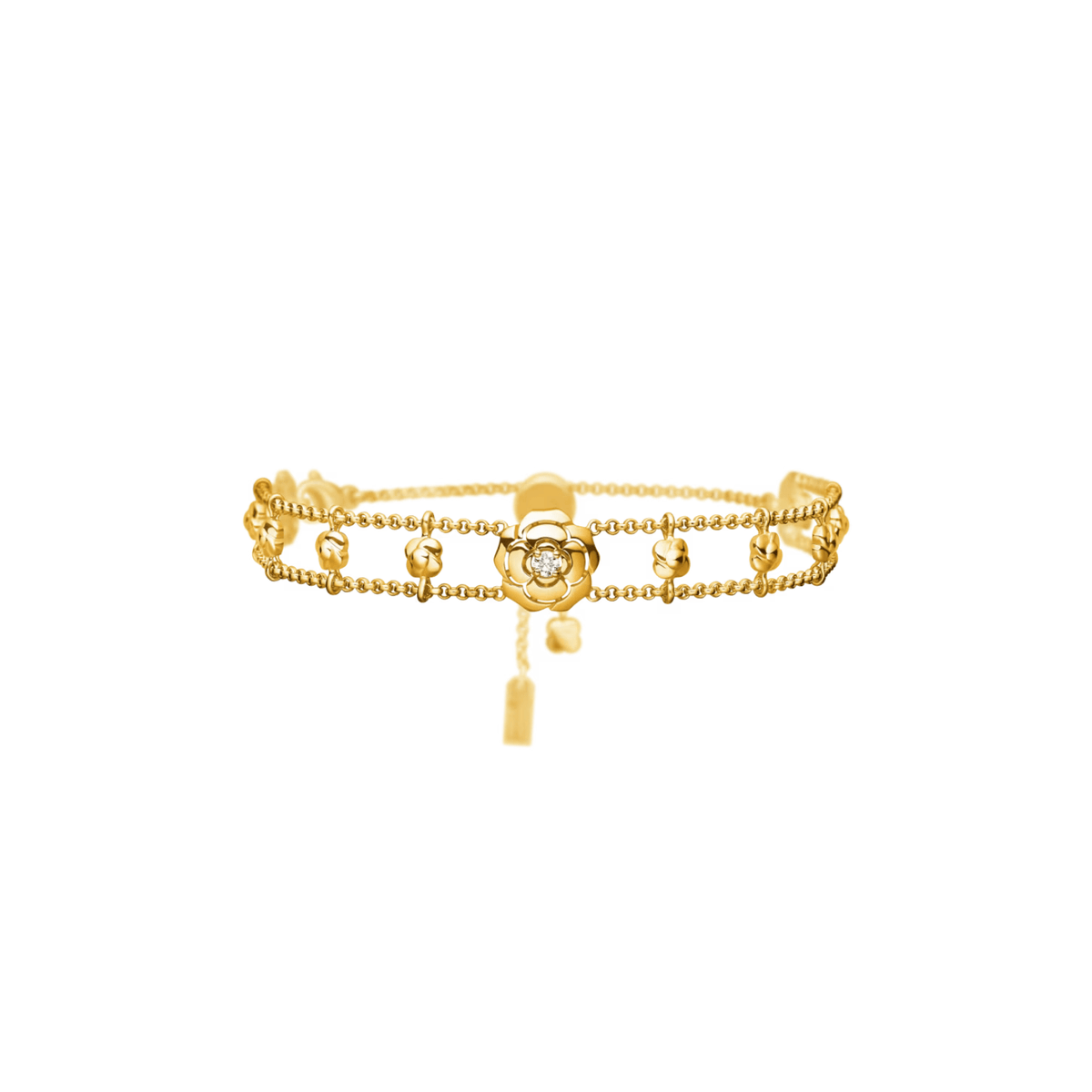 CHANEL Extrait de Camélia Supple Bracelet - J13842