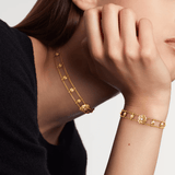 CHANEL Extrait de Camélia Supple Bracelet-CHANEL Extrait de Camélia Supple Bracelet - J13842
