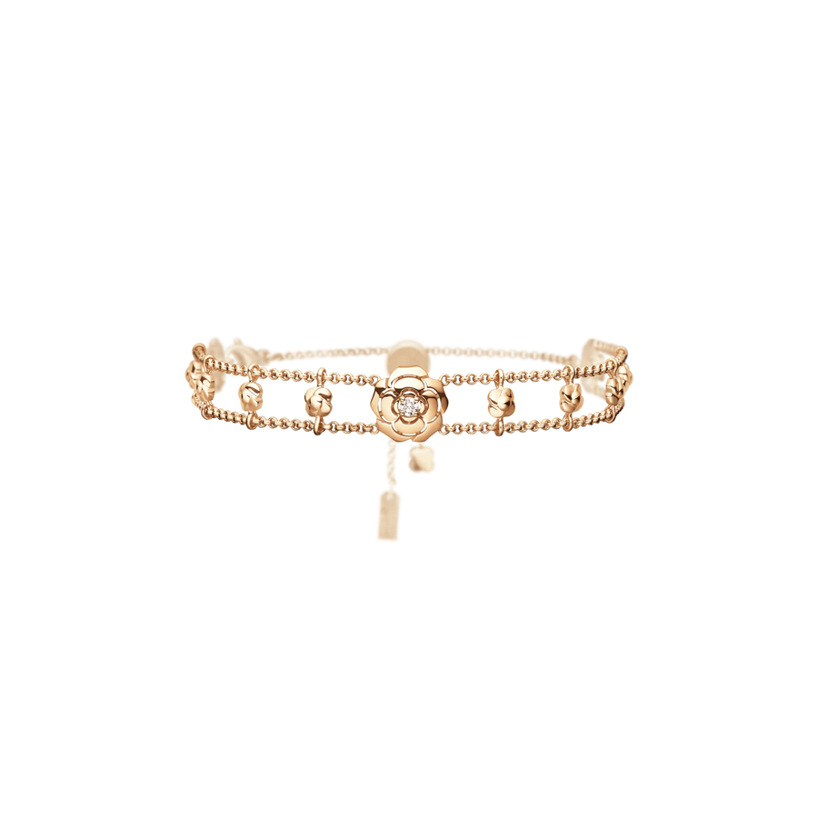 CHANEL Extrait de Camélia Supple Bracelet - J13843