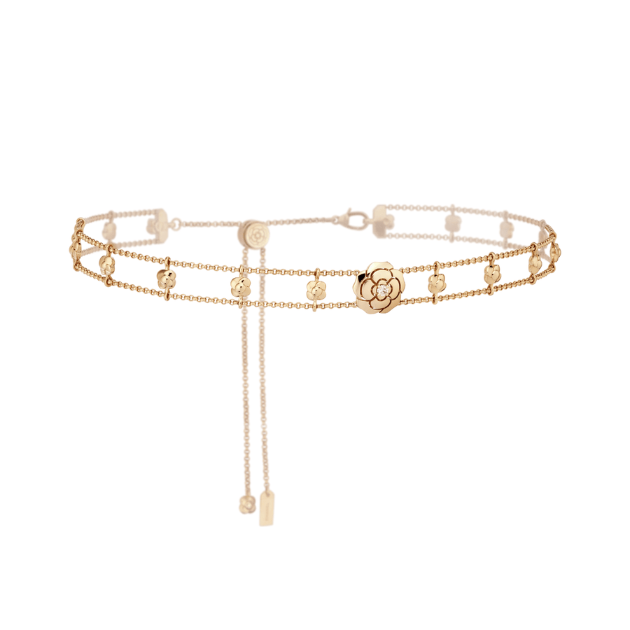 CHANEL Extrait De Camélia Supple Choker - J13653