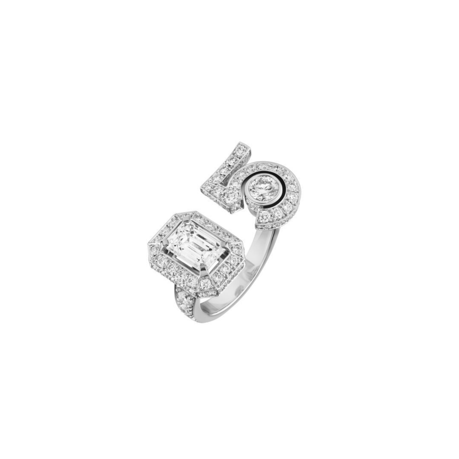 CHANEL Graphic N°5 Ring - J65461