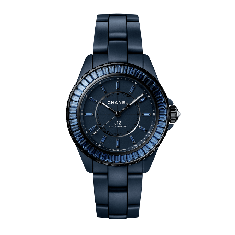 CHANEL J12 Bleu 38mm Sapphires Watch - H10288