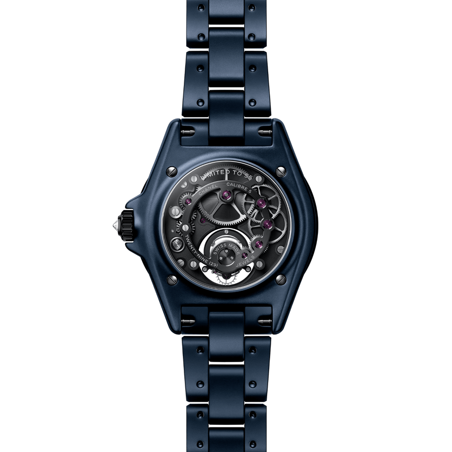 CHANEL J12 Bleu Diamond Tourbillon Watch - H10334