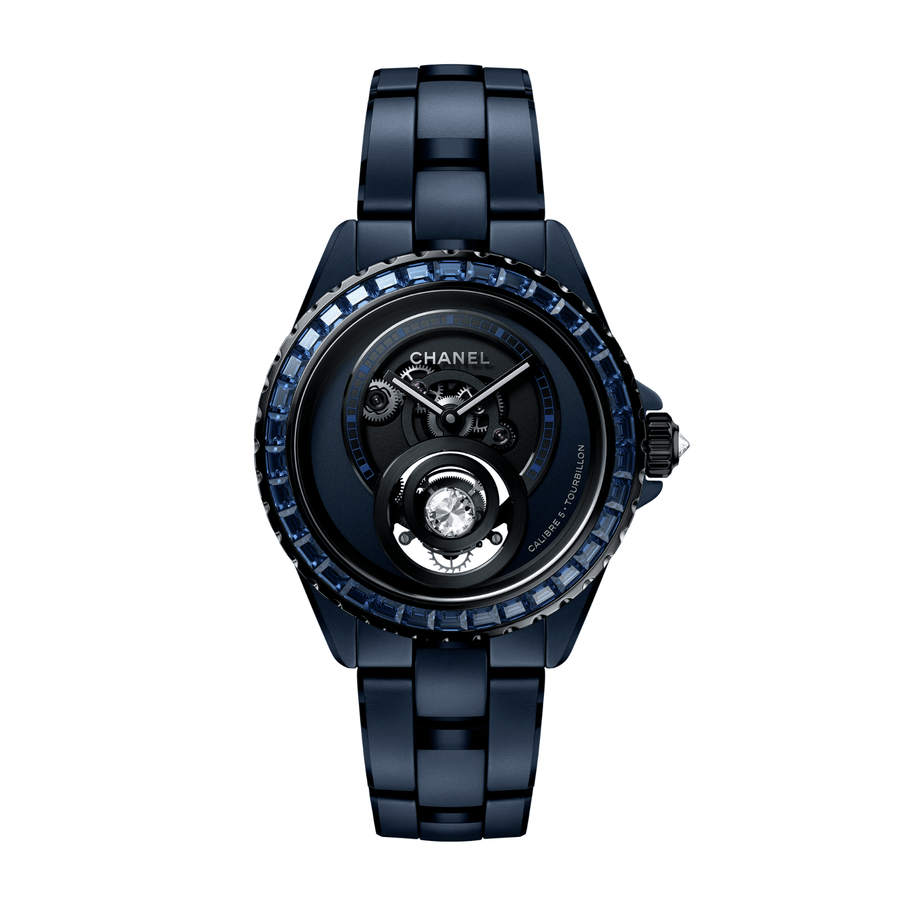 CHANEL J12 Bleu Diamond Tourbillon Watch - H10334