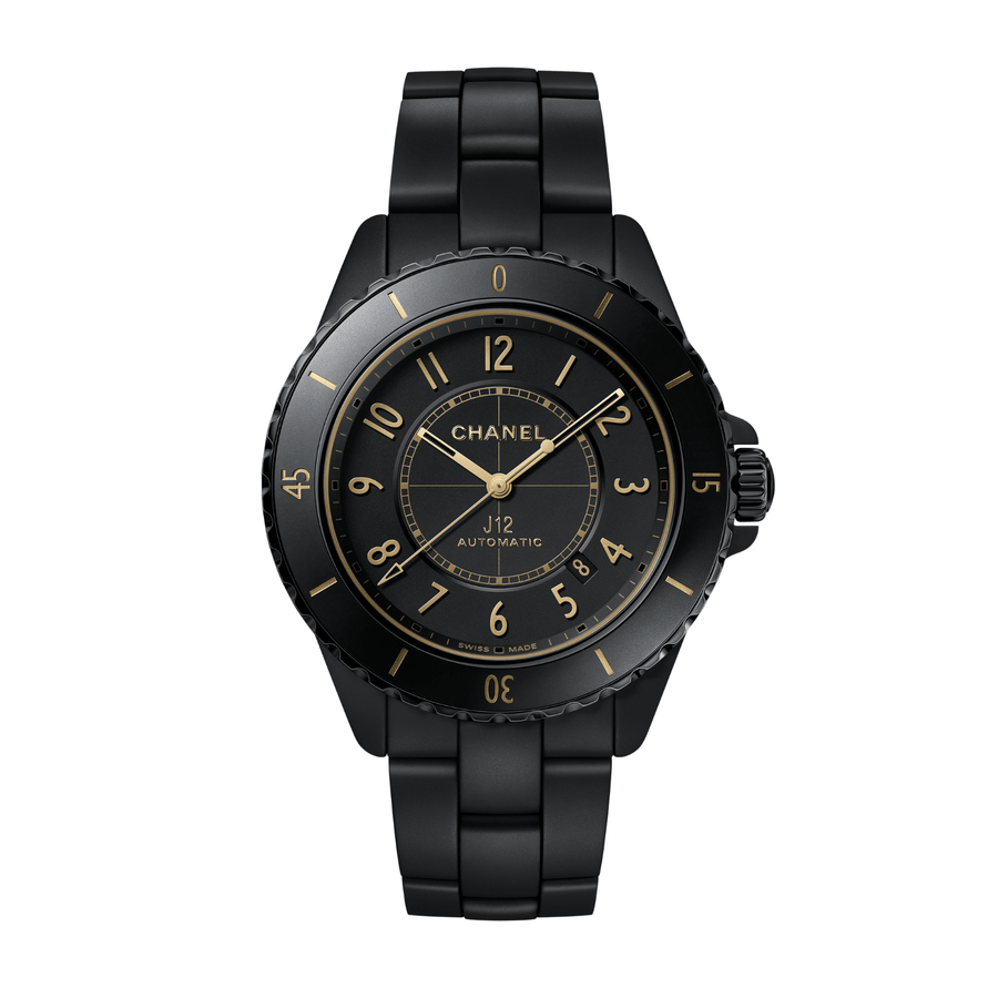 CHANEL J12 Golden Black Watch Caliber 12.1, 42mm H11060