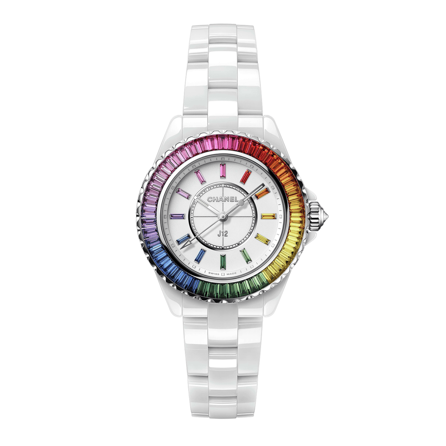 CHANEL J12 White Ceramic 33mm H6826