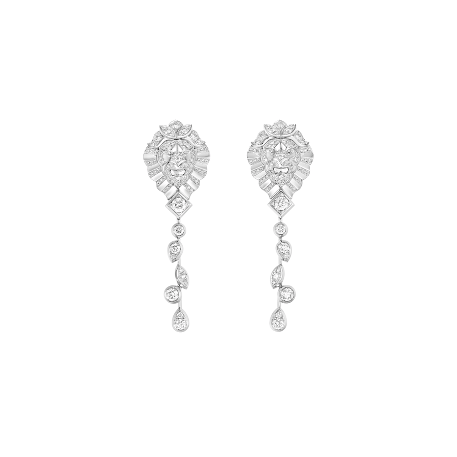 CHANEL Lion Solaire De CHANEL Earrings - J65422