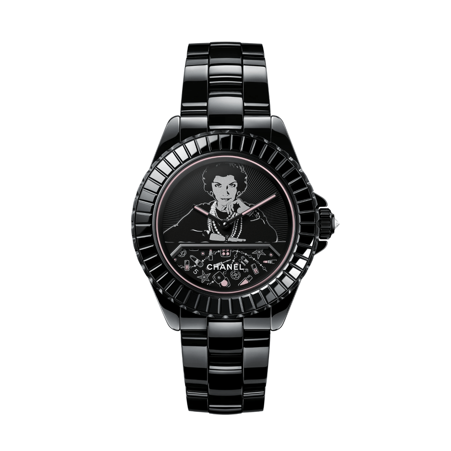 CHANEL Mademoiselle J12 Blush Watch 38mm - H10313