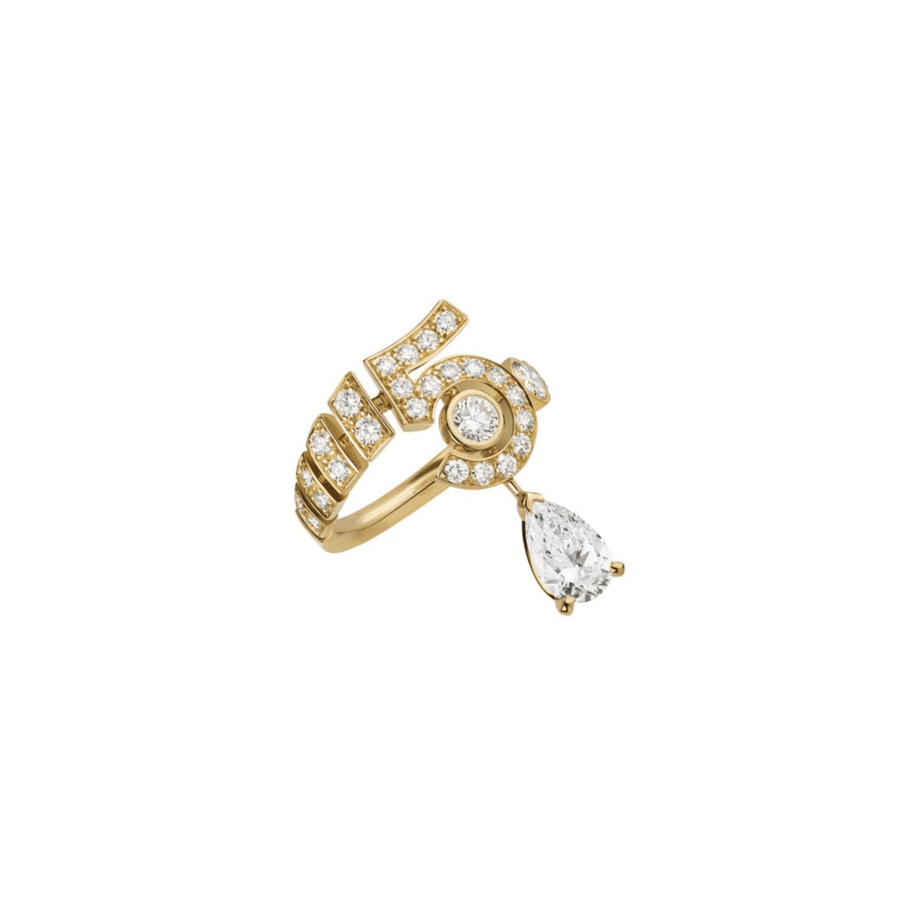 CHANEL N°5 Drop Yellow Gold Ring - 