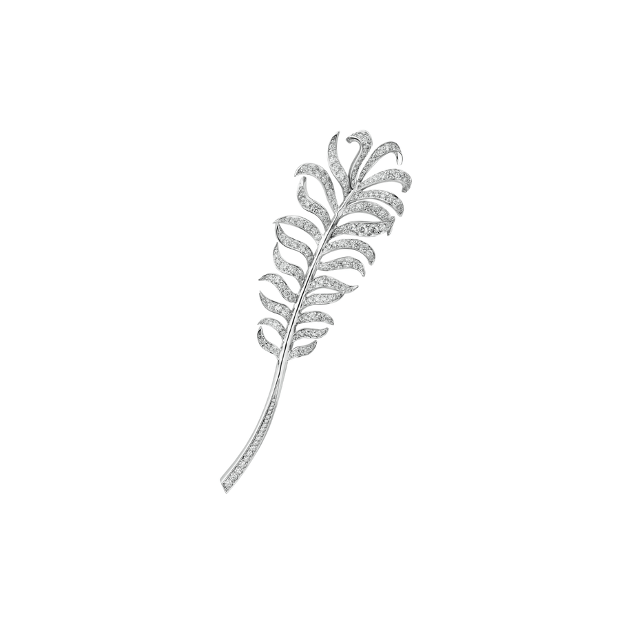 CHANEL Plume De CHANEL Brooch - J10785
